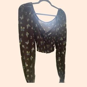Urban Outfitters Butterfly Top